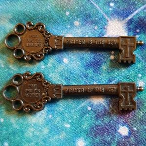 Rex Humbard prayer keys set of 2